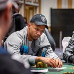 Phil Ivey op Dag 1 van het PPC