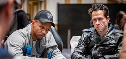 Phil Ivey op Dag 1 van het PPC