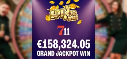 711 spin to win jackpot