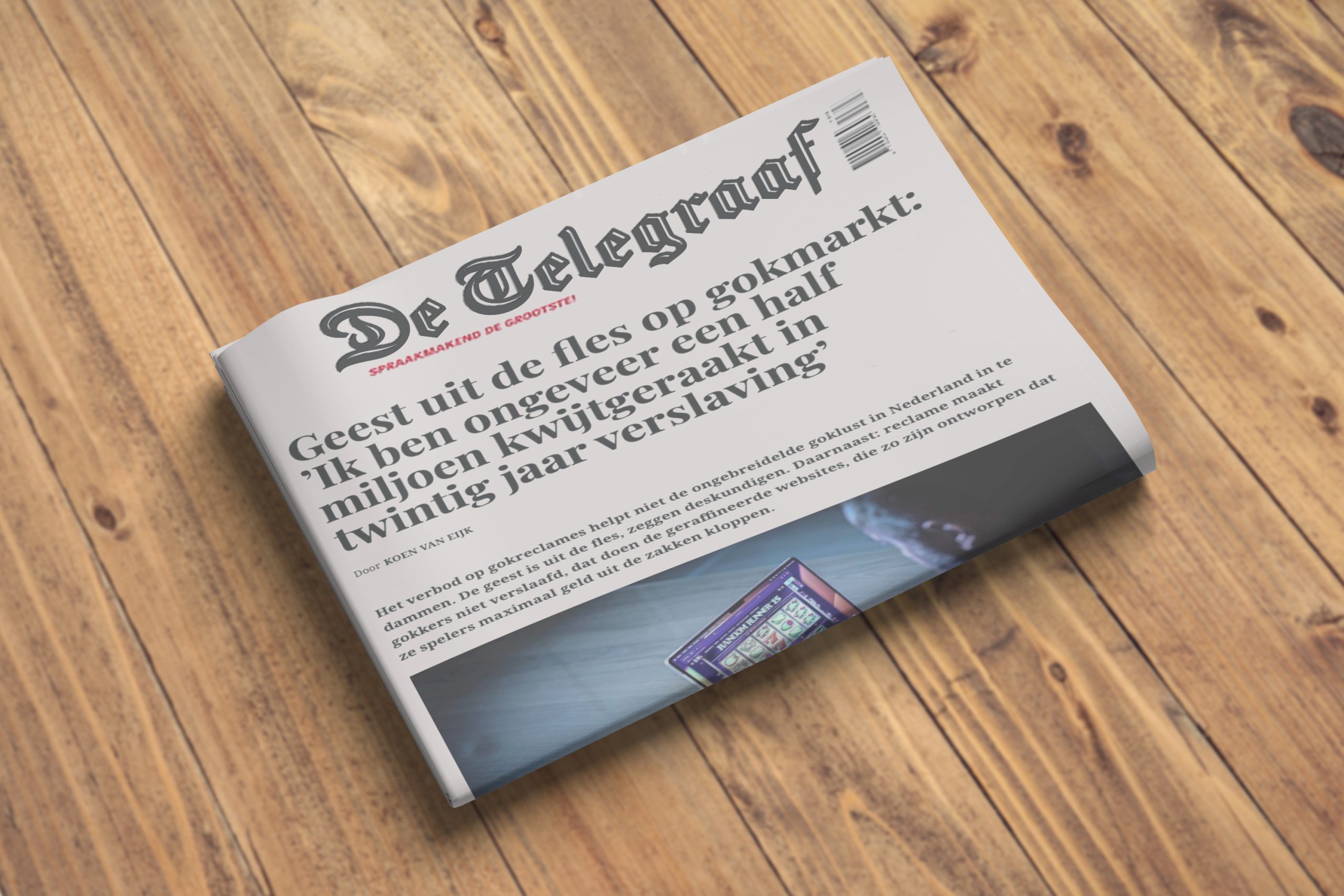 Chantal Schinkels De Telegraaf kritiek online casino's