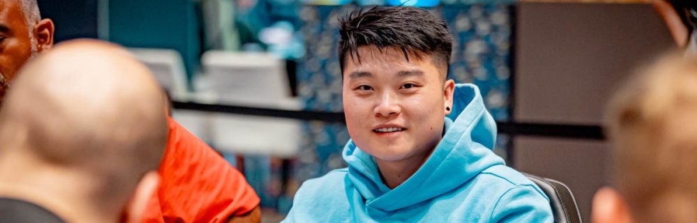 David Hu naar finaledag bij 2023 WSOP
