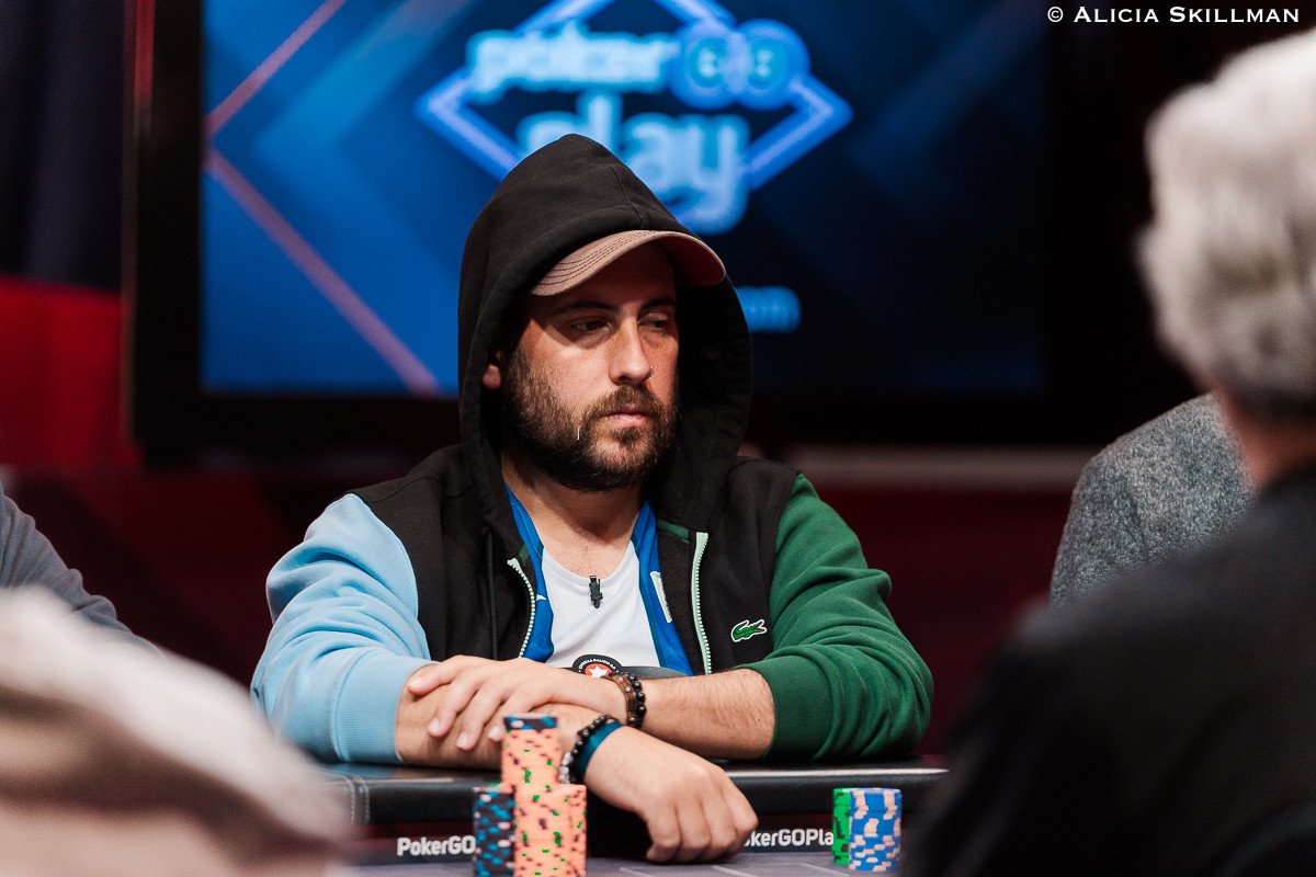 Juan Maceiras, chipleader 2023 WSOP Main Event