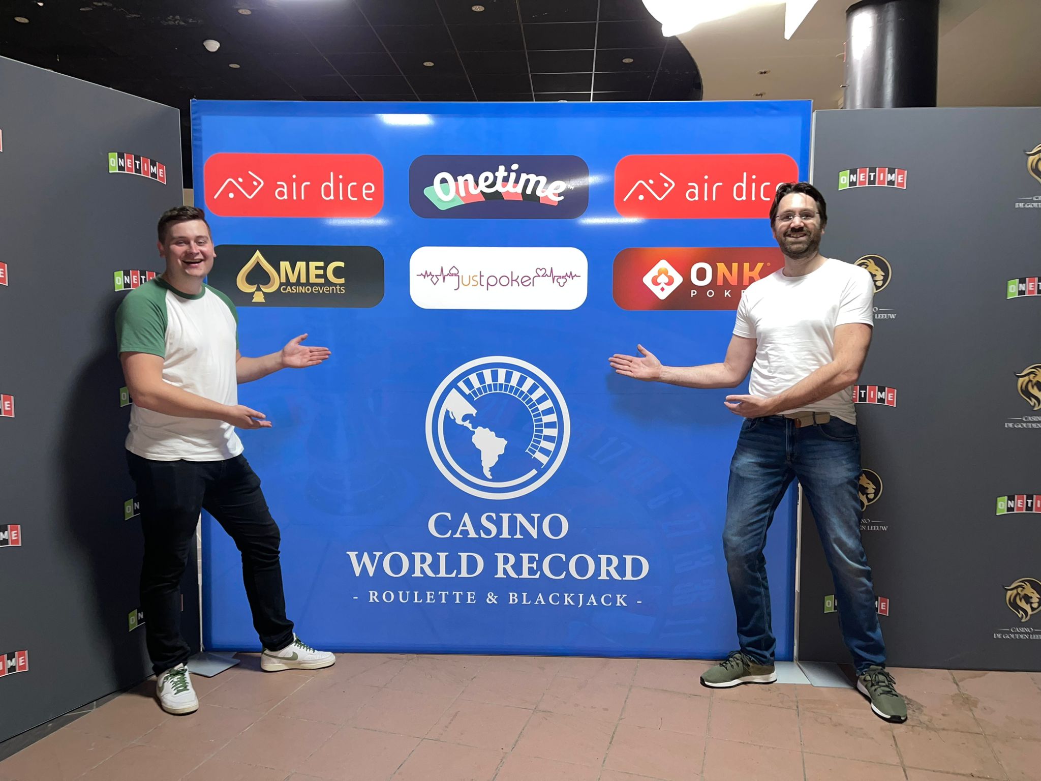 Wereldrecords roulette en blackjack