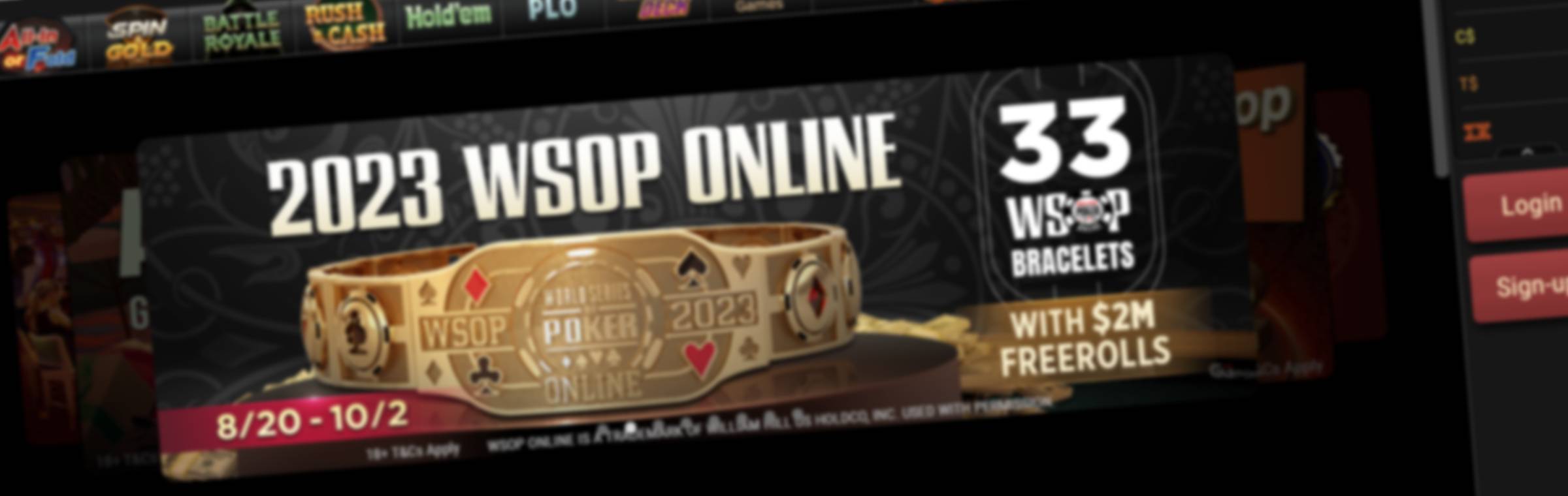 wsop online