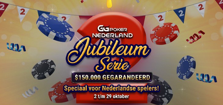 GGPoker Nederland Jubileum Serie