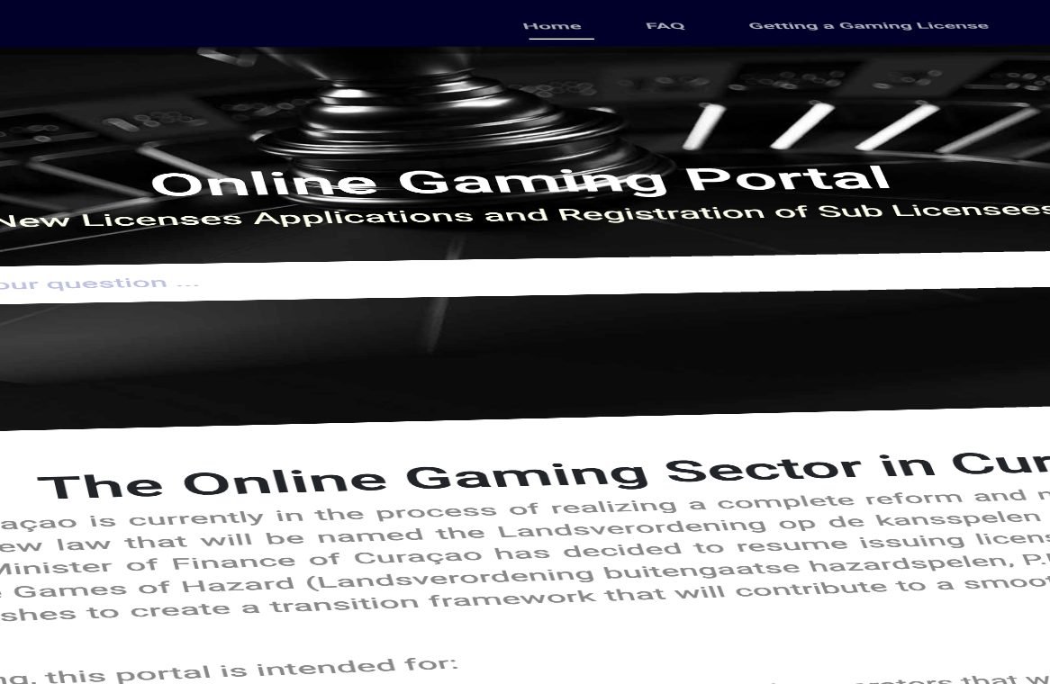 Curaçao vergunning portal