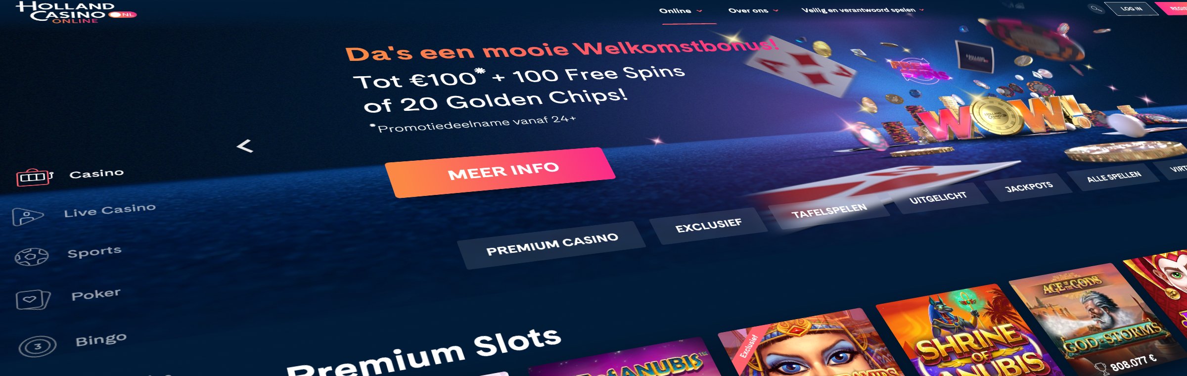 Holland Casino Online halfjaarcijfers