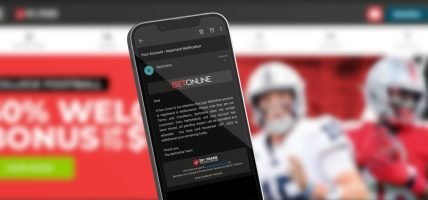 Betonline sluit het online casino voor Nederlandse spelers