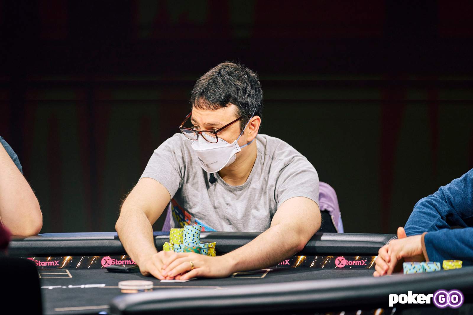Isaac Haxton, chipleader Super High Roller Bowl: Pot-Limit Omaha