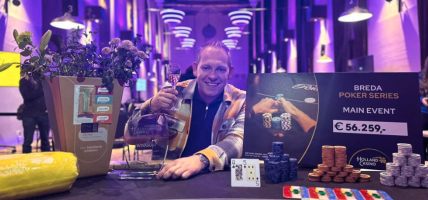 Dim Slagmolen, winnaar Breda Poker Series