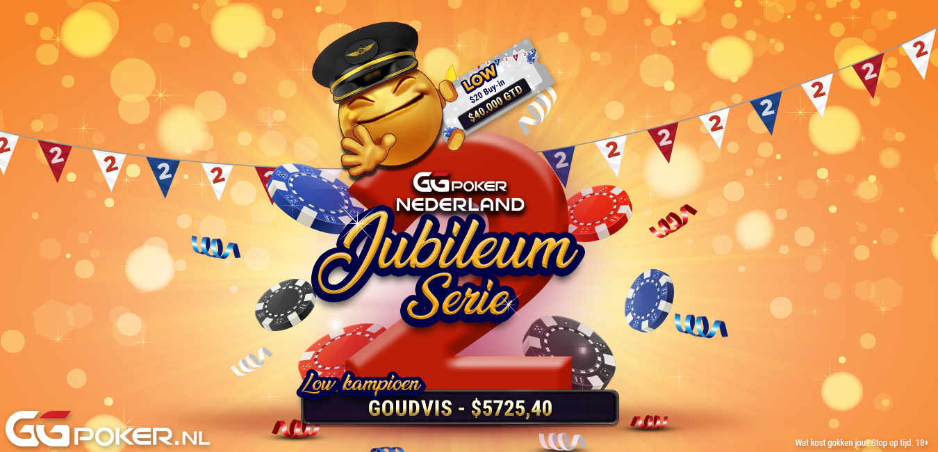 Goudvis GGPoker Jubileum Serie