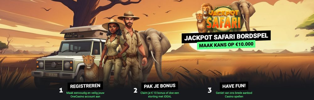 Jackpot-safari-Bordspel-bij-OneCasino
