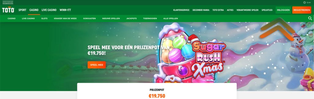 Inloggen-bij-TOTO-voor-Sugar-Rush-Xmas-Toernooi-