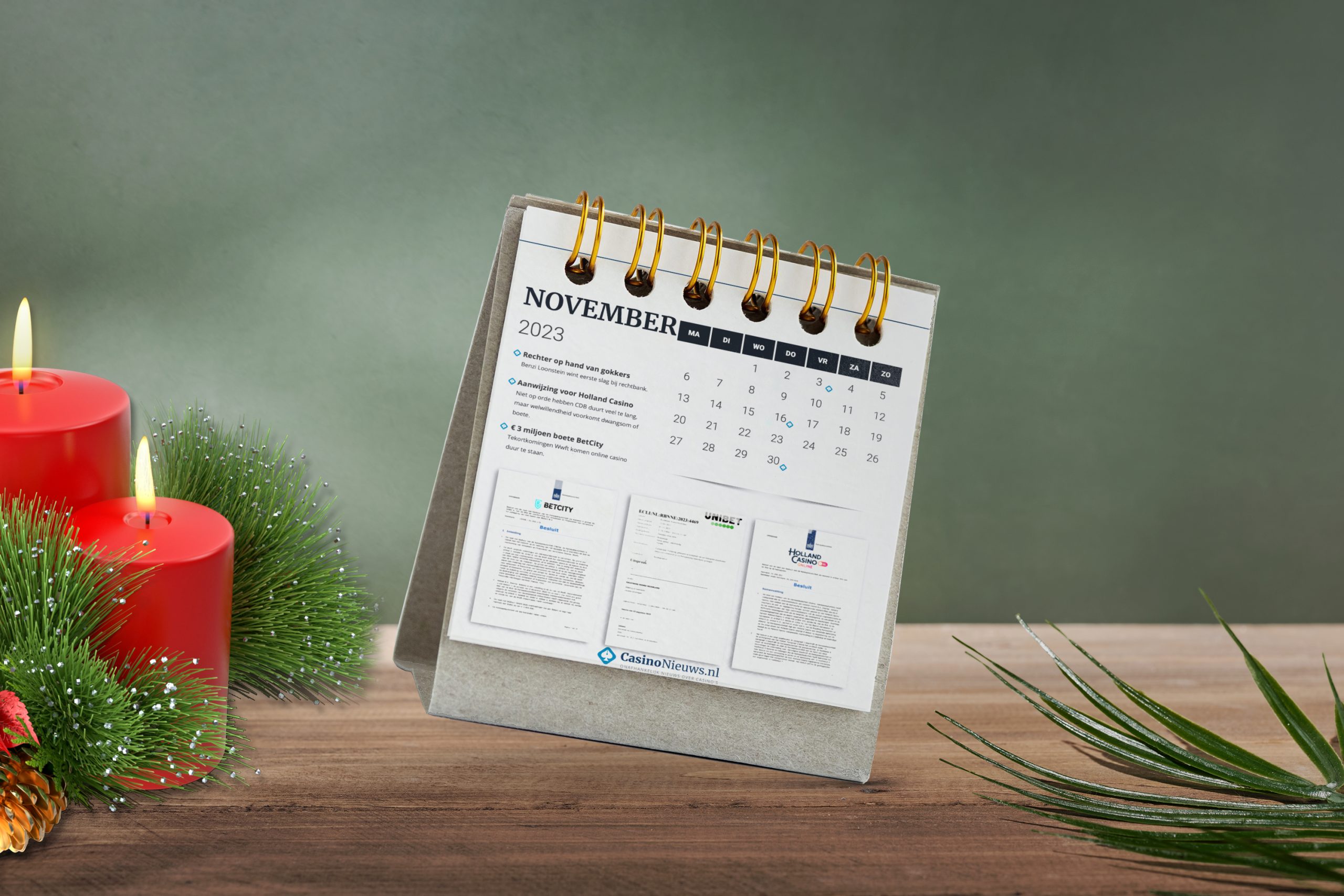 November jaaroverzicht CasinoNieuws.nl