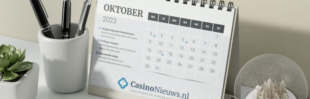 Oktober jaaroverzicht CasinoNieuws.nl