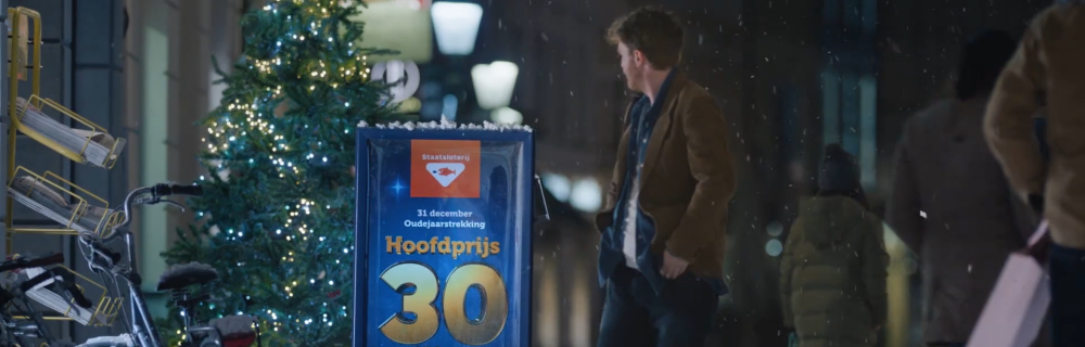 Staatsloterij 2023 reclame Oudejaarsreclame oudejaars campagne Geloof in geluk