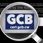 Digitale zegel Curaçao GCB