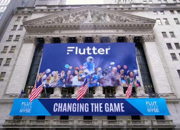 Flutter beurs New York Wall Street