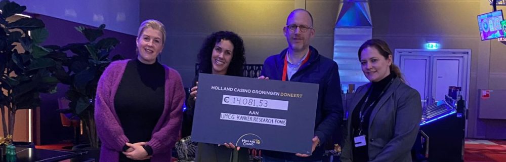 Holland Casino Groningen, donatie aan UMCG