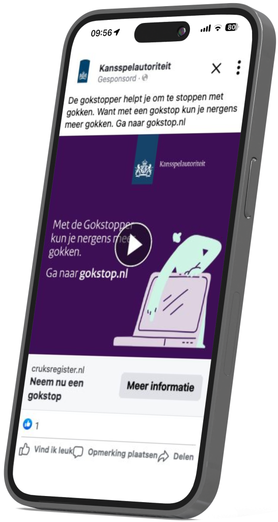 Cruks campagne Kansspelautoriteit Ksa Franklin Neuteboom