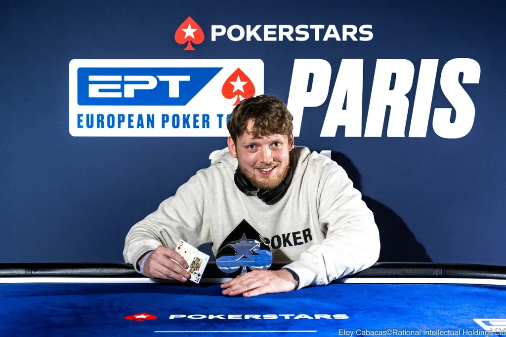 Duco ten Haven tijdens de EPT Parijs - credit Eloy Cabacas voor PokerStars Rational Intellectual Holdings
