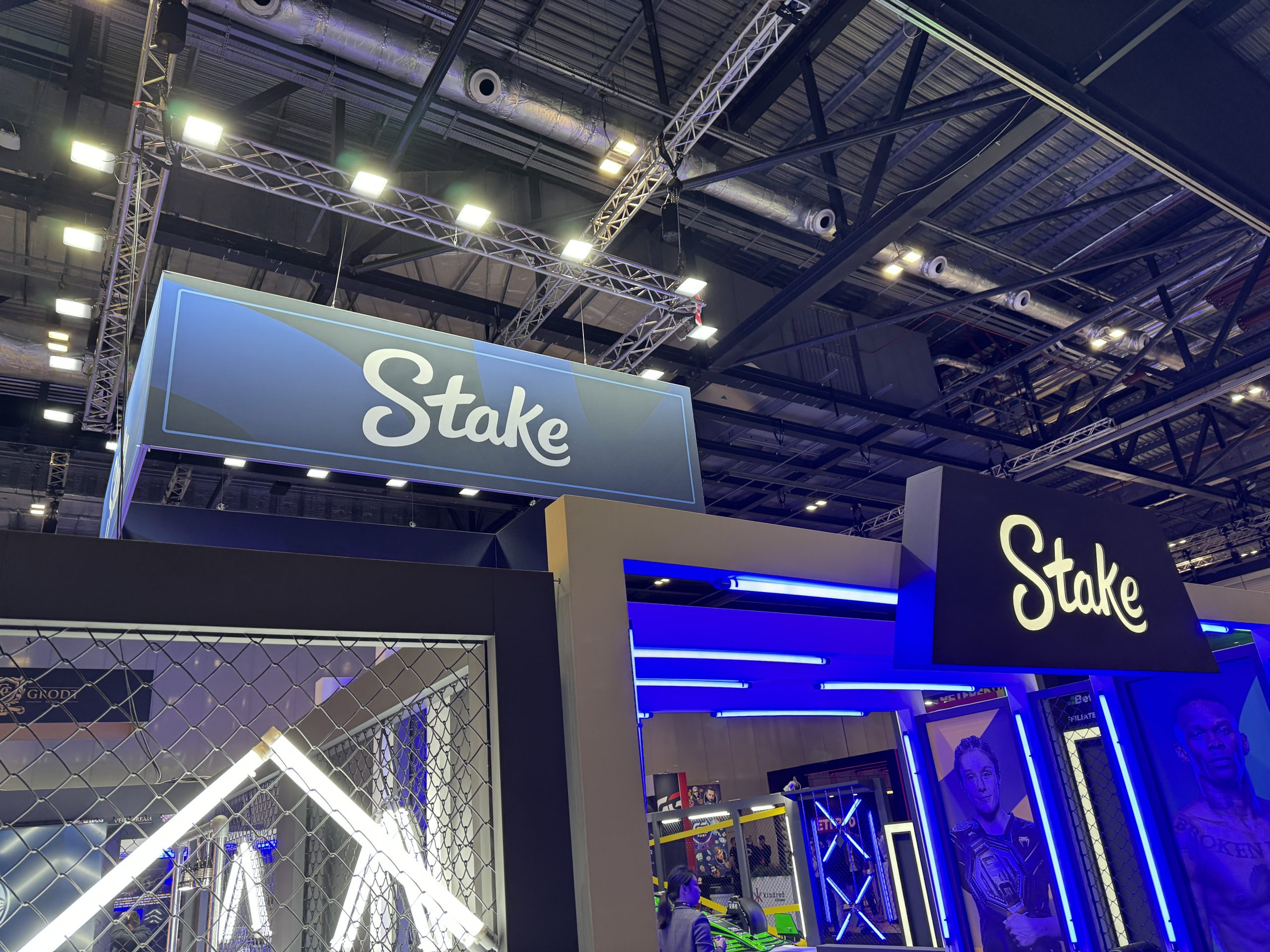 Stake (ICE Londen 2024) foto door Frank Op de Woerd voor CasinoNieuws.nl