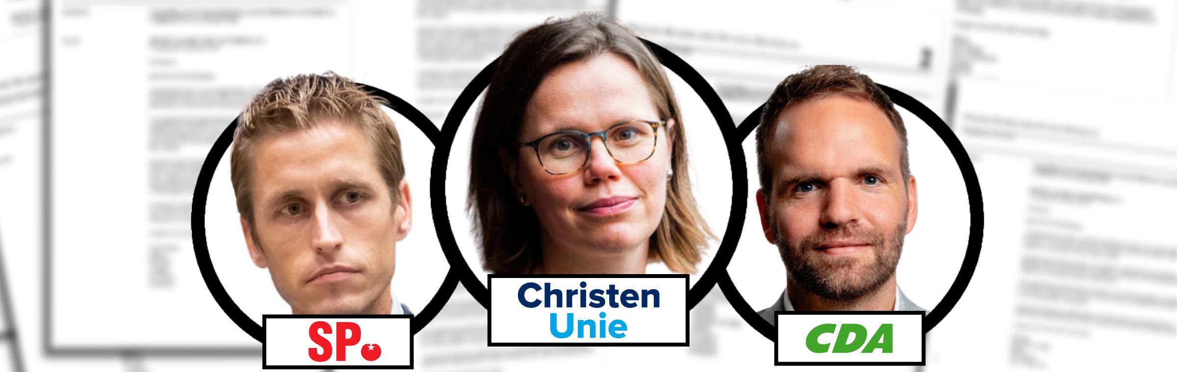 Moties kansspelen PCU SP CDA