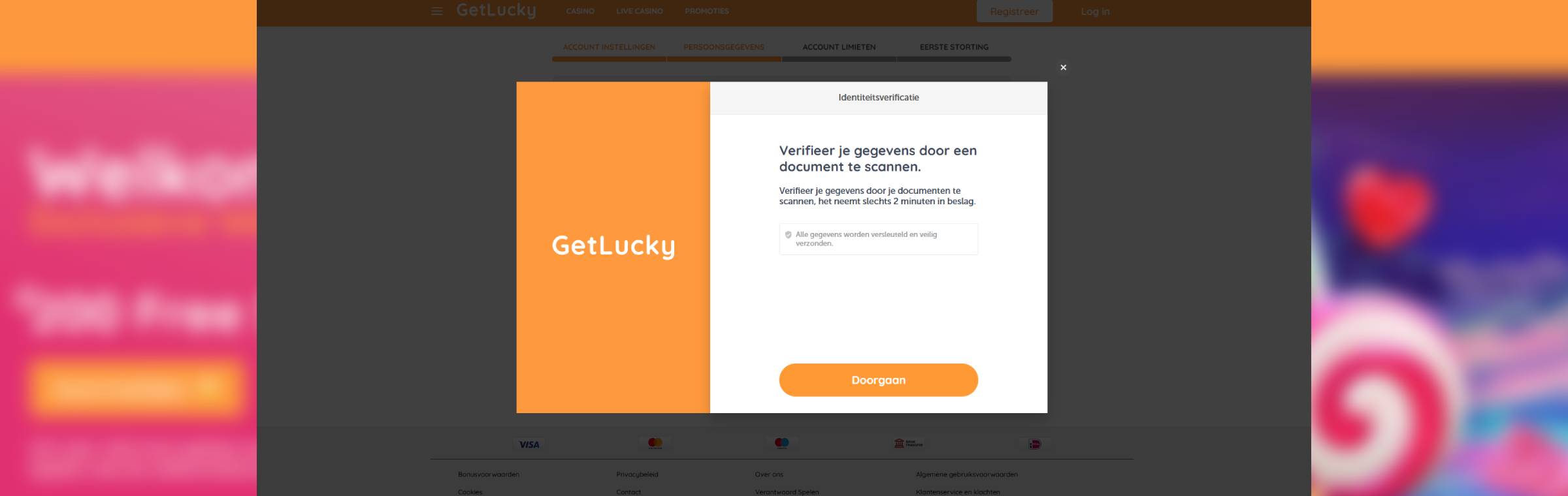 registratie getlucky