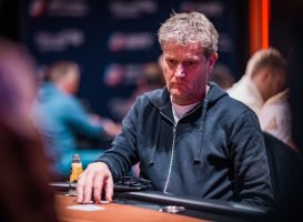 Alberto Stegeman in actie op Dag 1A van WPT Prime Amsterdam