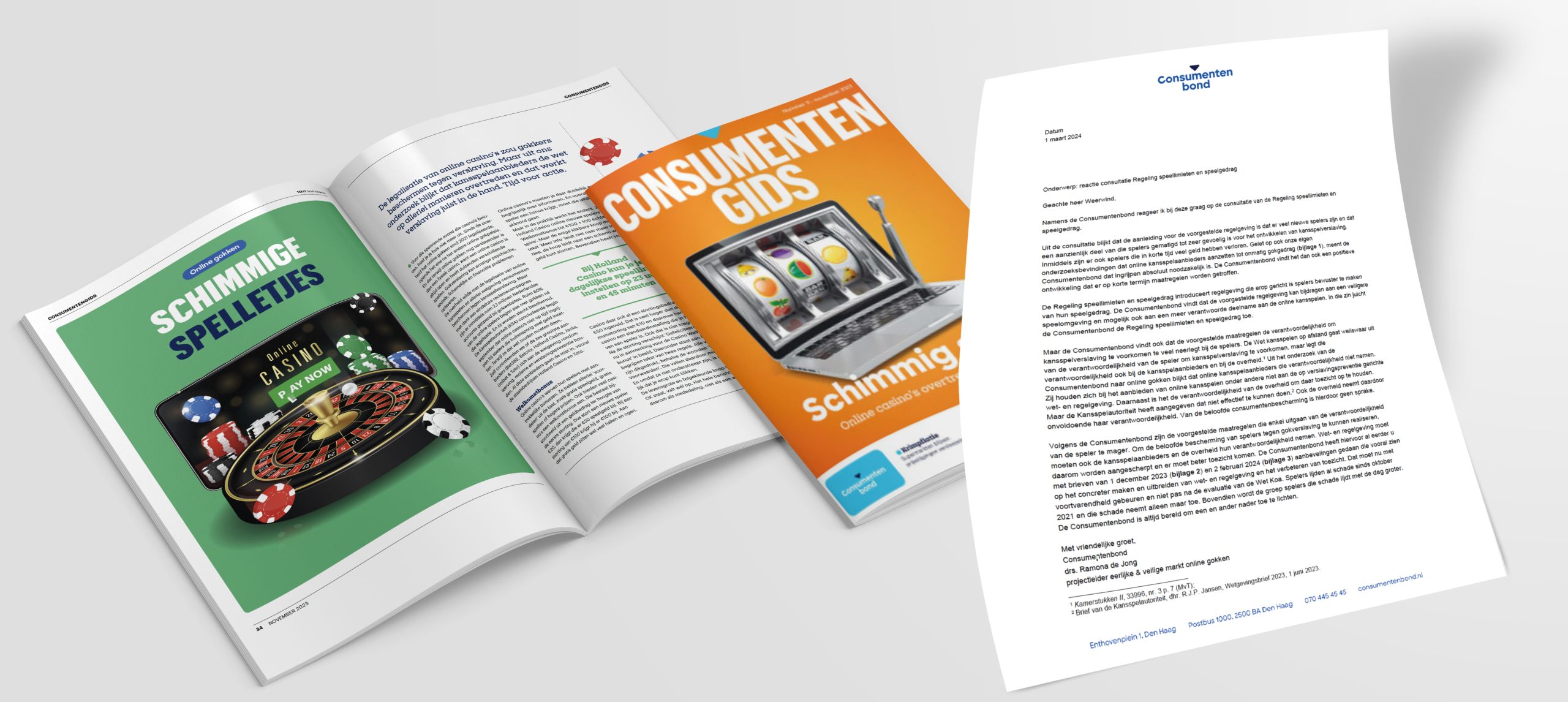 Consumentenbond in consultatie: maatregelen te mager