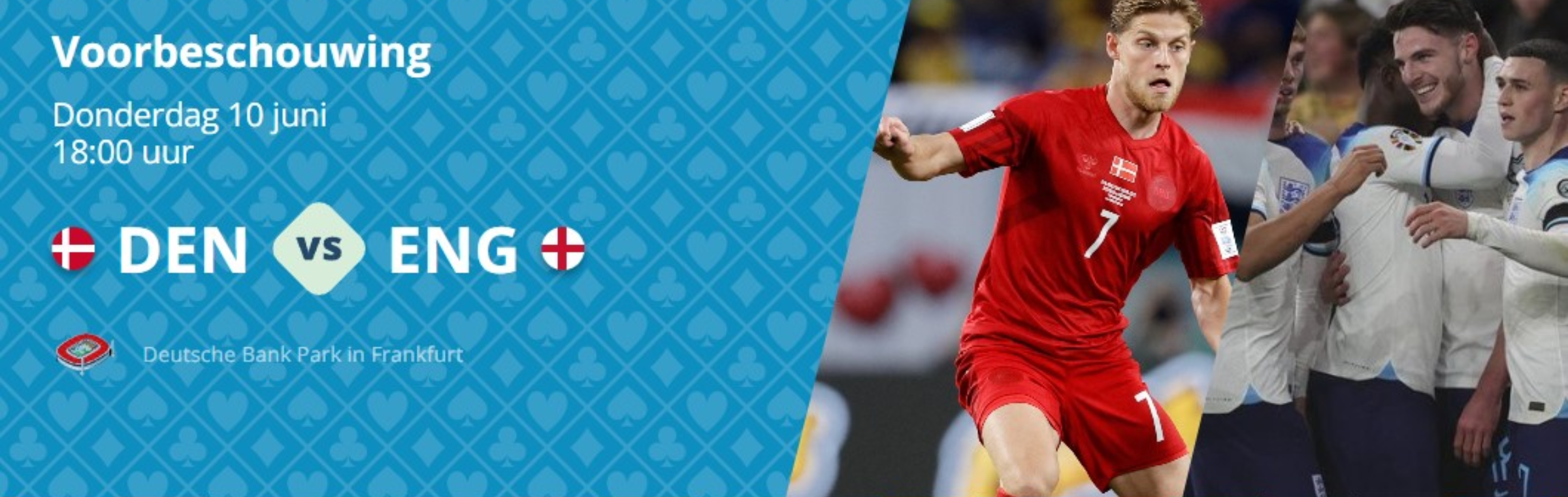 Wedtips Denemarken Engeland EK 2024