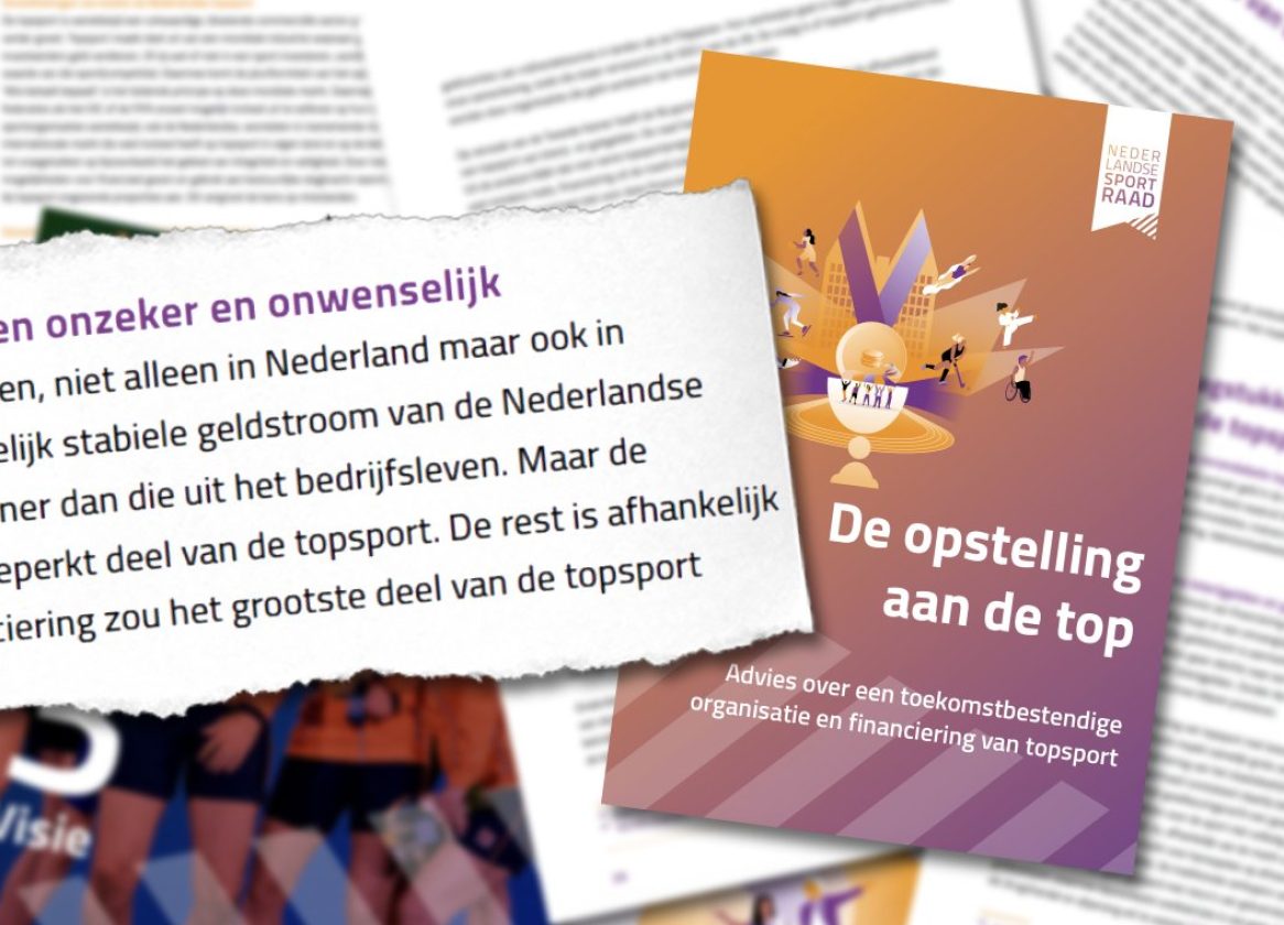 Nederlandse Sportraad sponsoring door gokbedrijven onwenselijk lead