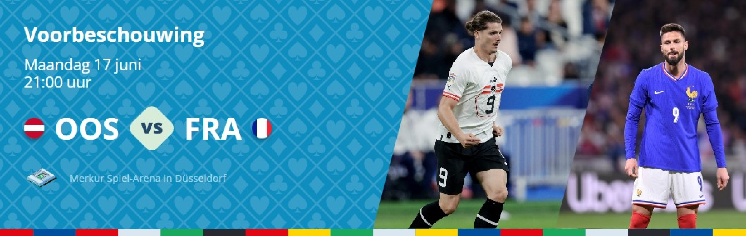 Wedtips Oostenrijk Frankrijk EK 2024