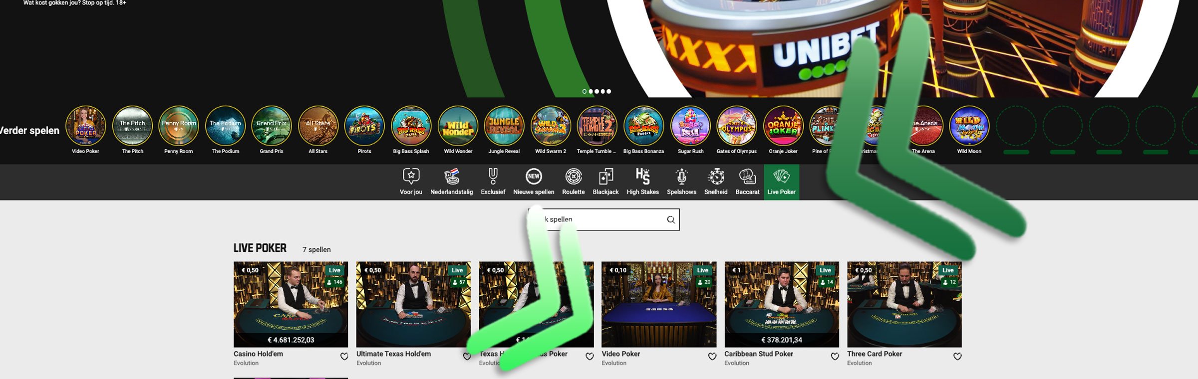 Open-Video-Poker-Live