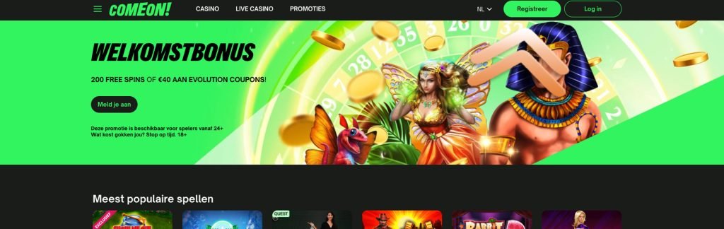 Registratie-ComeOn-account