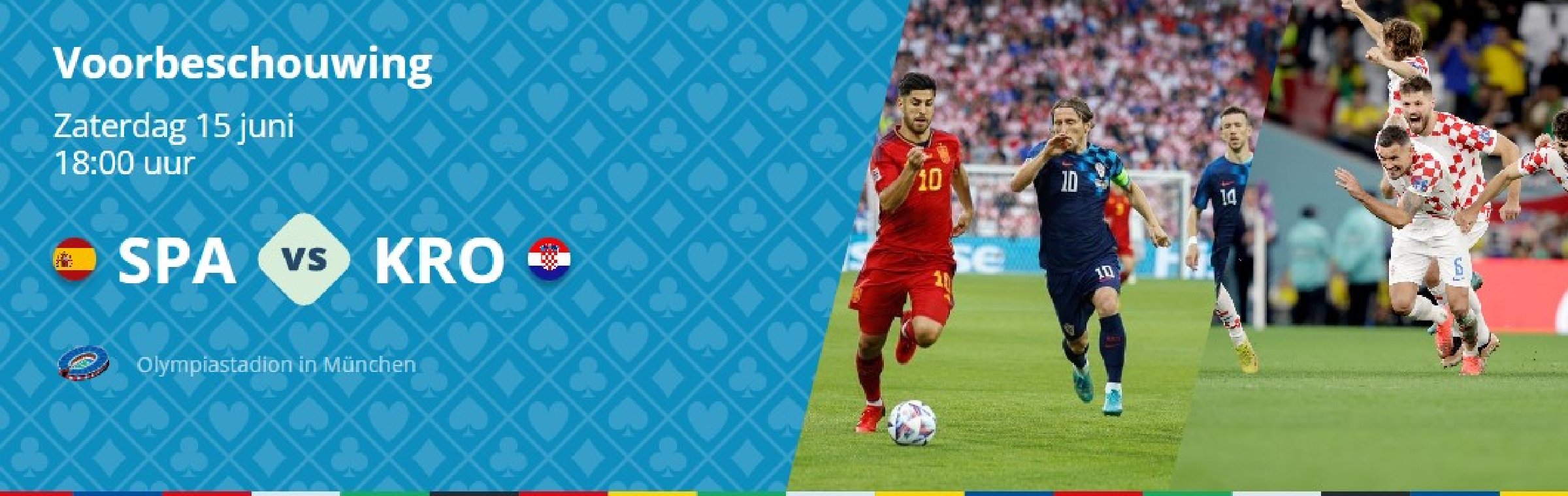 Wedtips Spanje Kroatië EK 2024