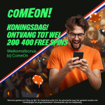 Koningsdag Welkomstbonus ComeOn