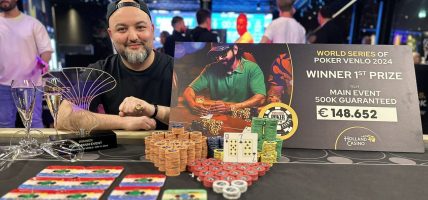 Farukh Tach wint prestigieus WSOP Venlo