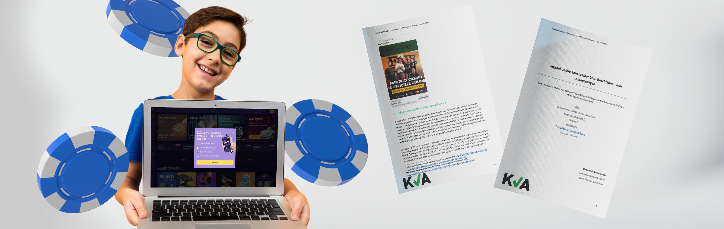 Kva onderzoek minderjarigen gokken online illegaal