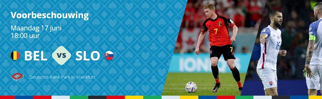 Wedtips België Slowakije