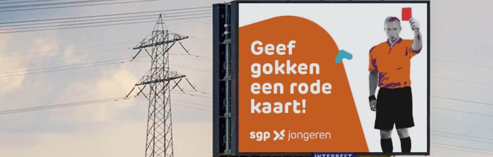 SGP-jongeren campagne gokken