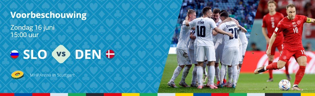 Wedtips Slovenie Denemarken header