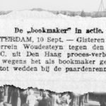 bookmaker wedden op paarden historie geschiedenis