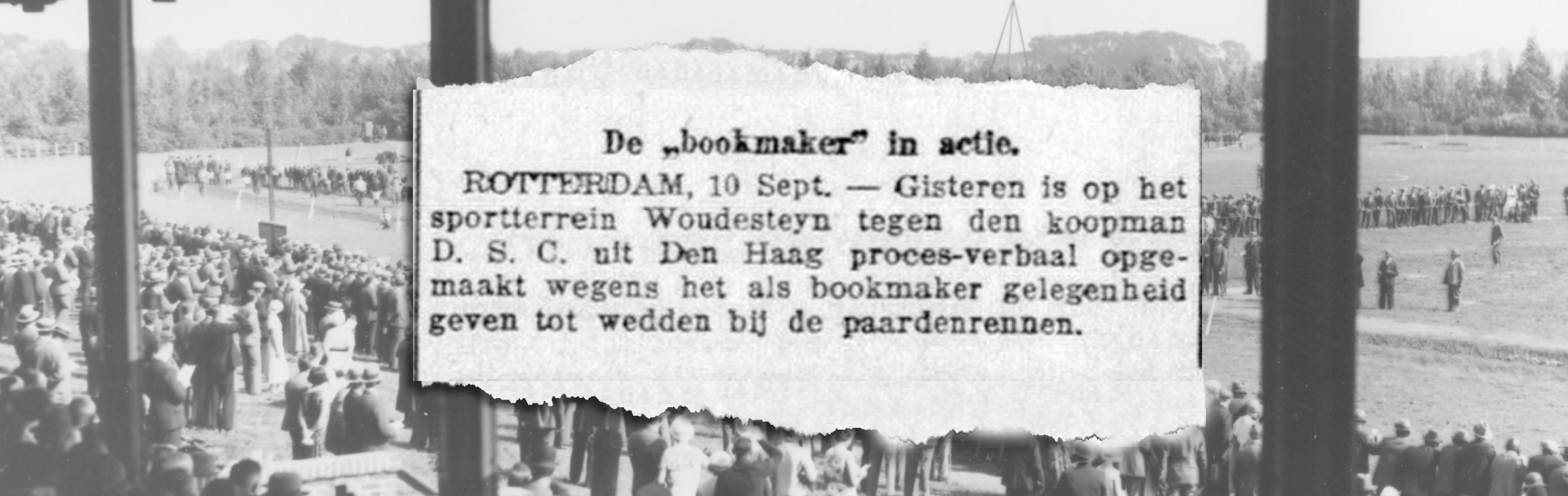 bookmaker wedden op paarden historie geschiedenis