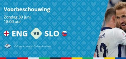 Voorspelling Engeland Slowakije