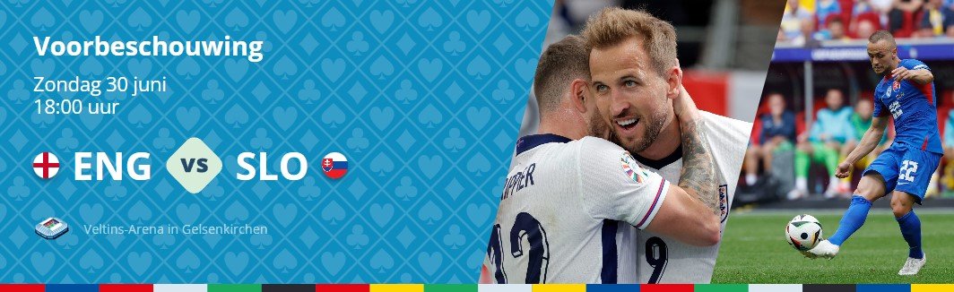 Voorspelling Engeland Slowakije