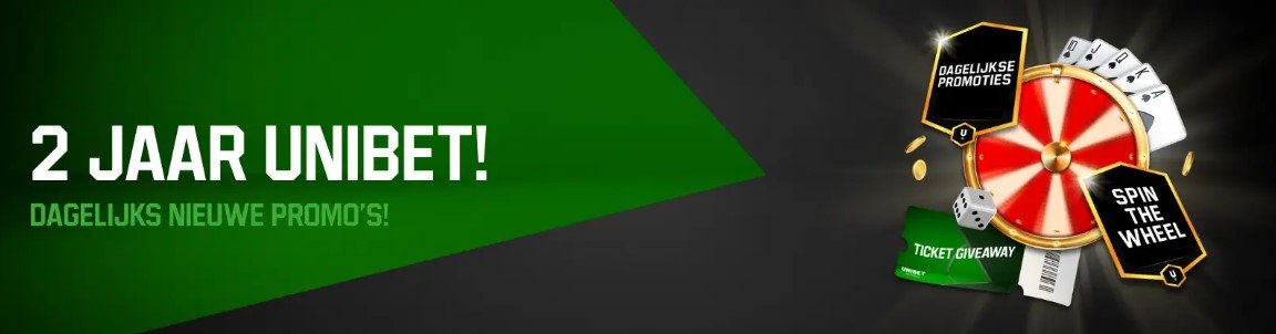 2 jaar unibet jubileumsactie