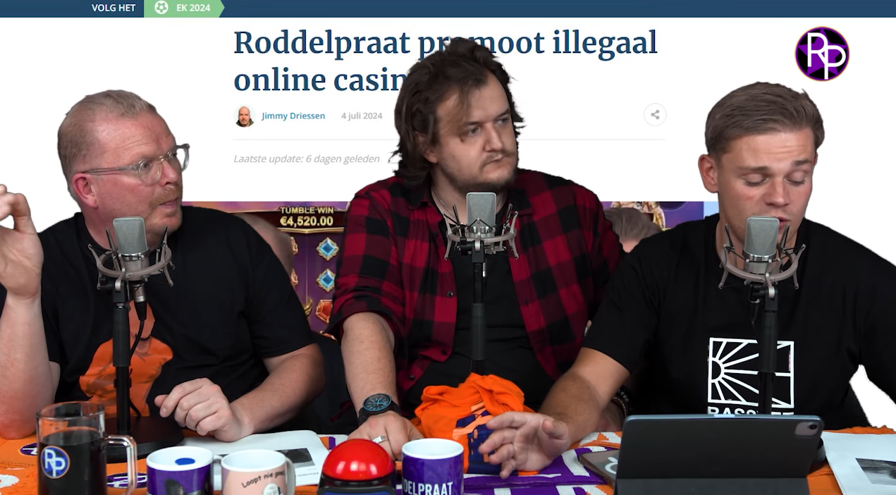 Roddelpraat illegale goksponsor