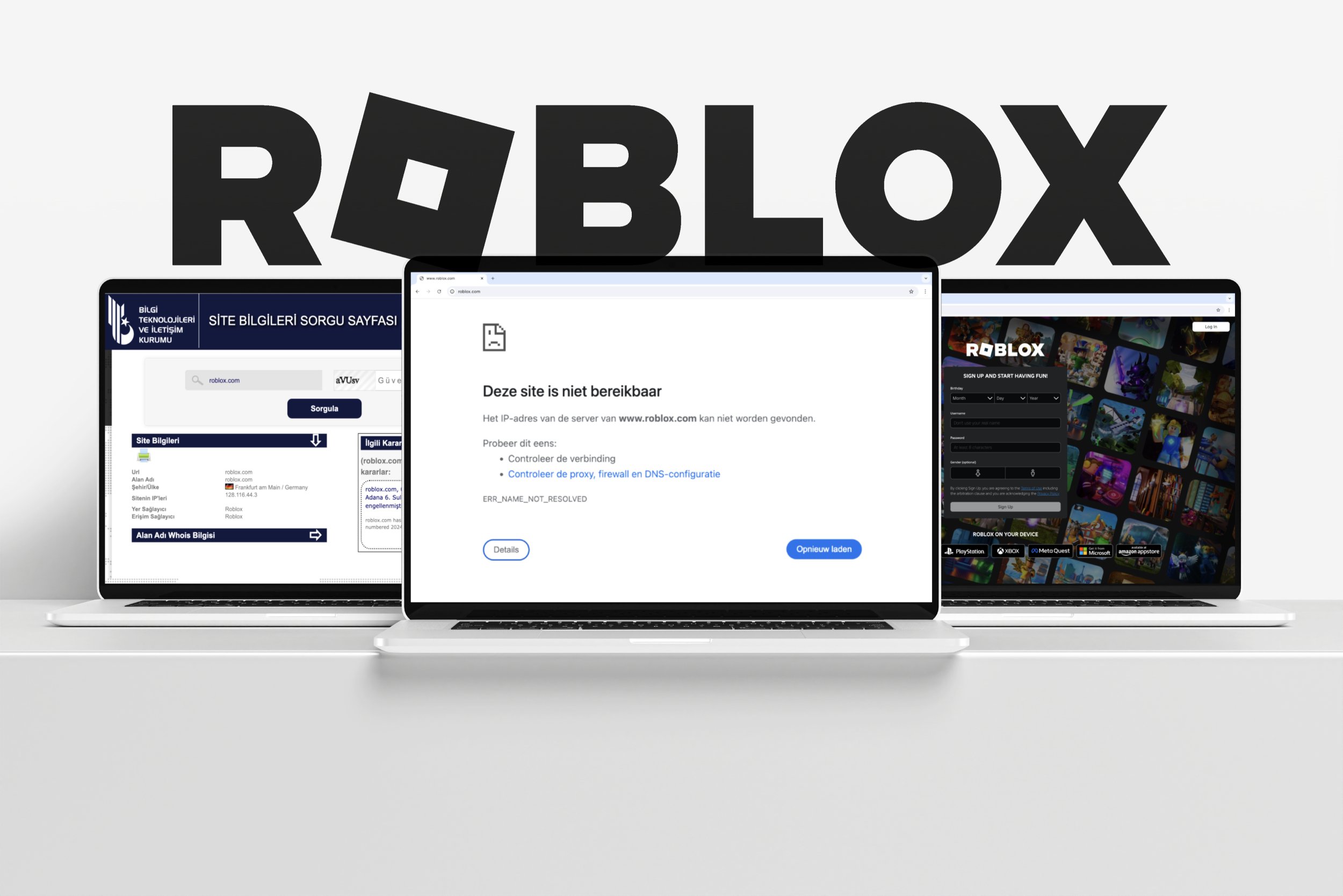 Roblox Turkije geblokkeerd blokkade