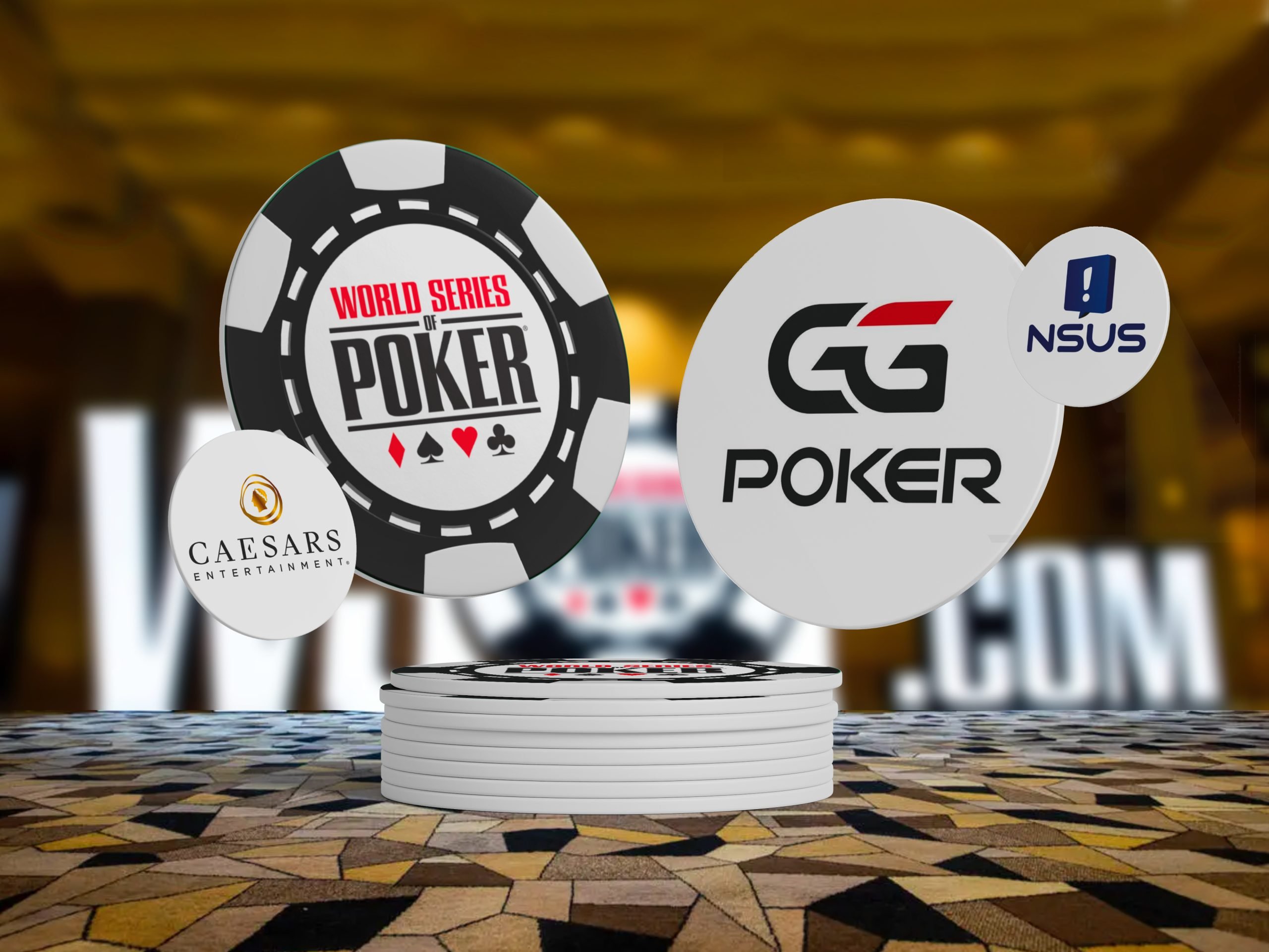 WSOP GGPoker Caesars NSUS